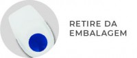 Como usar Calcanheira Ortoline (Palterm) - Passo 1: Retire a calcanheira em silicone Ortoline Palterm da embalagem